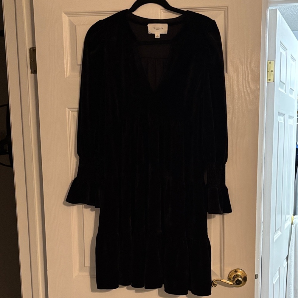 Black Velvet Kenzo Dress